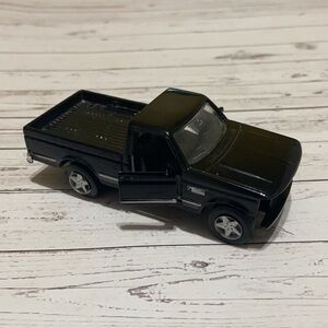Maisto Ford F-150 Series Plain Black Pickup Truck Pullback 1/46 Scale Loose
